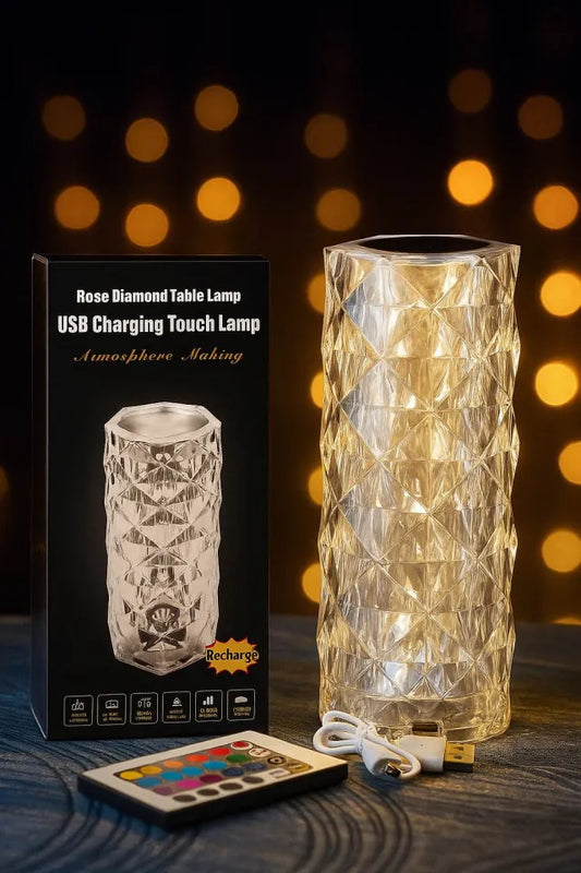 ROSE DIAMOND TABLE LAMP